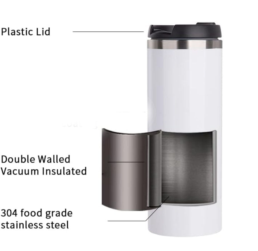 Couple Hearts Design 20oz Tumbler
