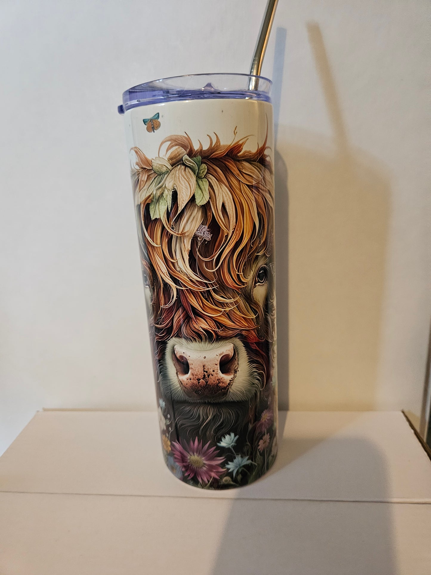 20oz Skinny Tumbler Custom Printed