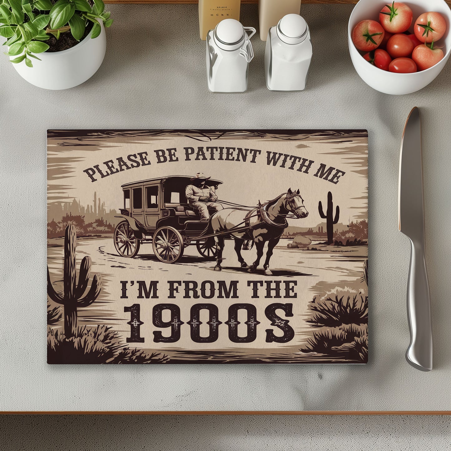 1900s Chopping Cutting Board