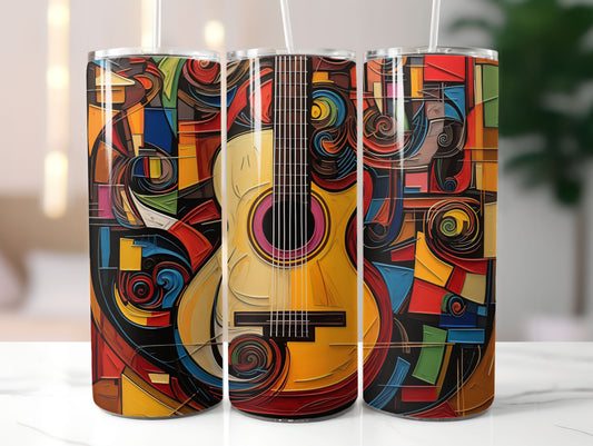 Guitar Design 20oz Tumbler