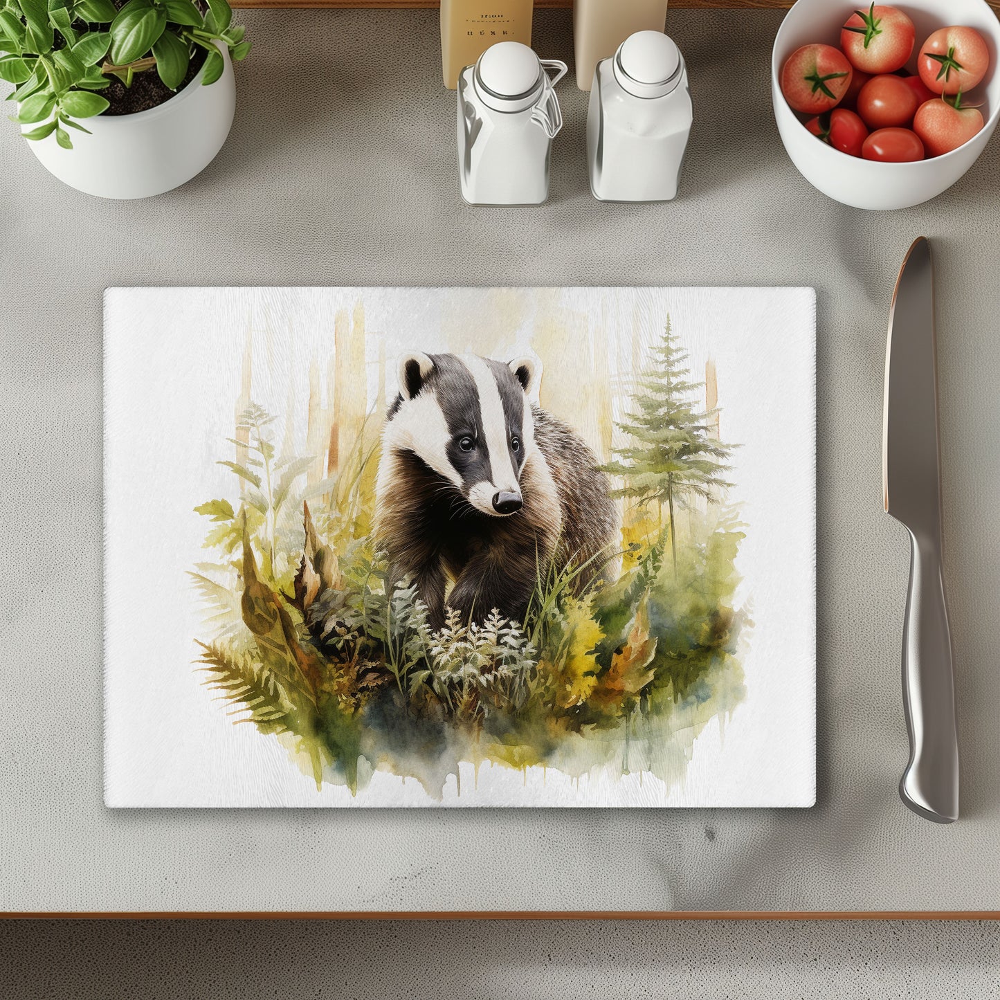 Badger 10 Chopping Cutting Board or Coaster