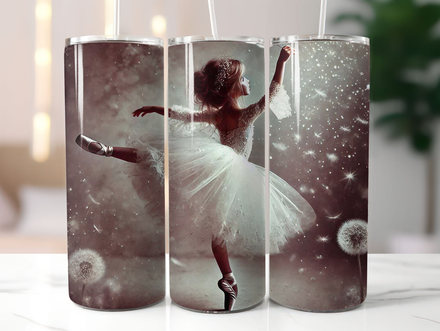 Ballet Girl 3 Design 20oz Tumbler