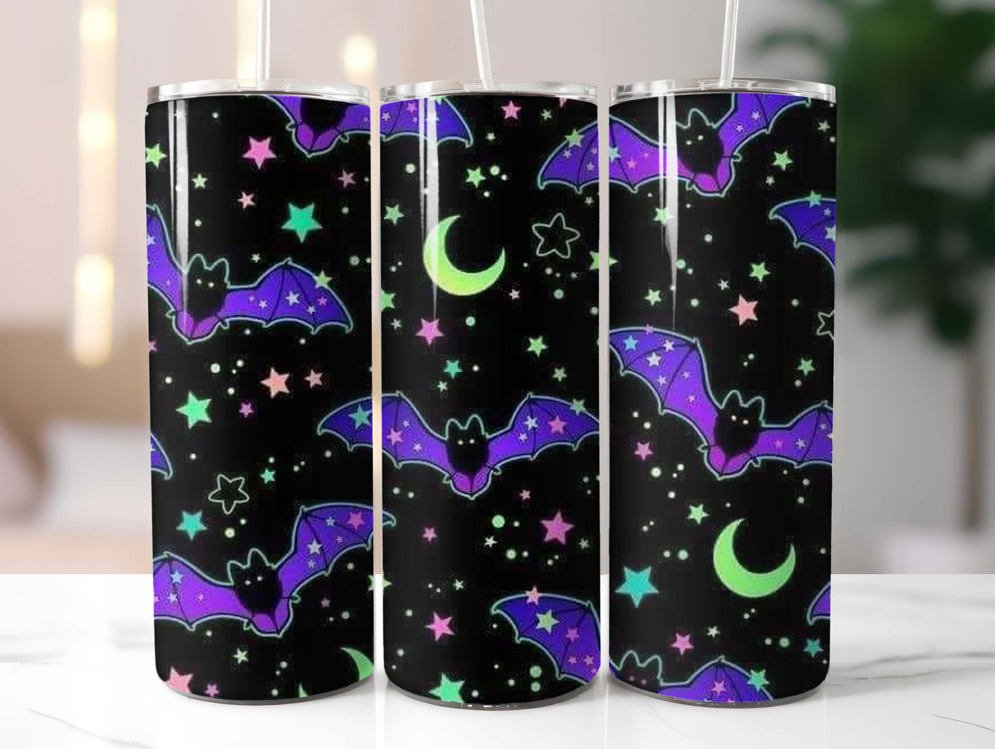 Bats Moon 20oz Tumbler