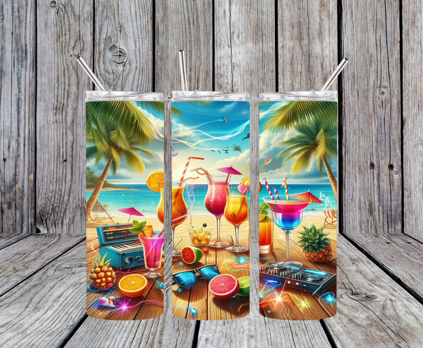 Beach Drinks 2 20oz Tumbler