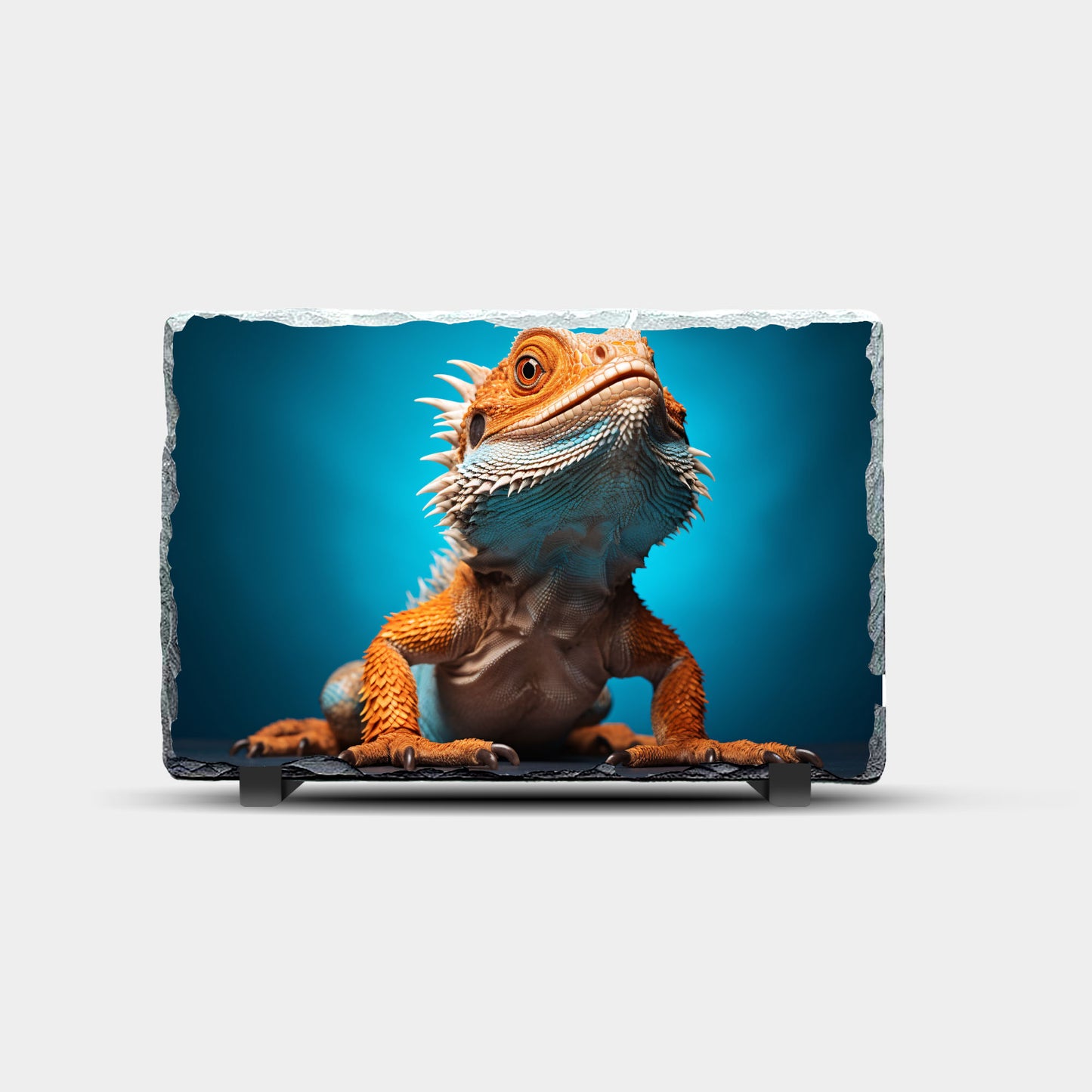 Bearded Dragon Design Printed Rock Slate