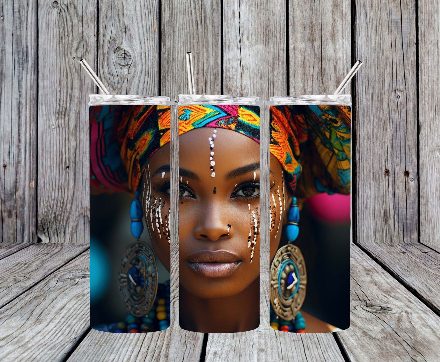 African Woman 20oz Tumbler
