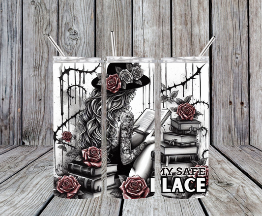 Books Safe Place 20oz Tumbler
