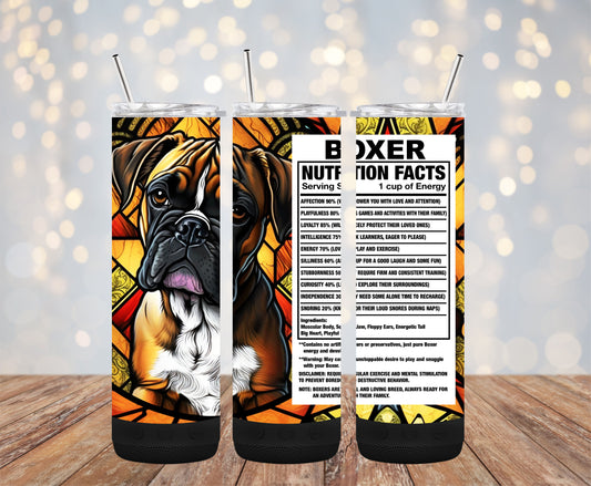 Boxer Facts 20oz Bluetooth Speaker Tumbler