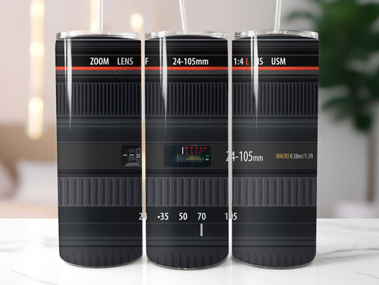 Camera Lens 20oz Tumbler