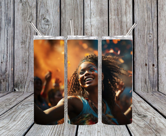 Party Carnival Girl 20oz Tumbler