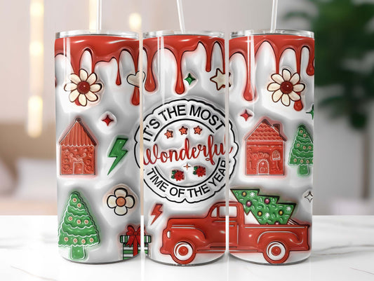 Christmas Truck 20oz Tumbler