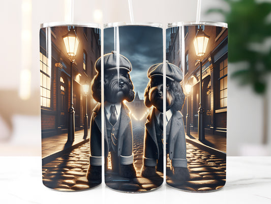 Cockerpoo Peaky Dog  20oz Tumbler