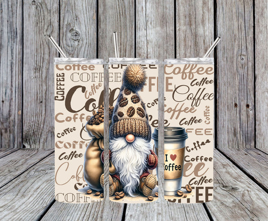 Coffee Gnome Gonk 20oz Tumbler