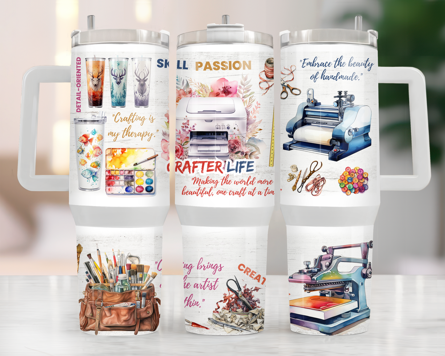 Crafter Life 40oz Tumbler