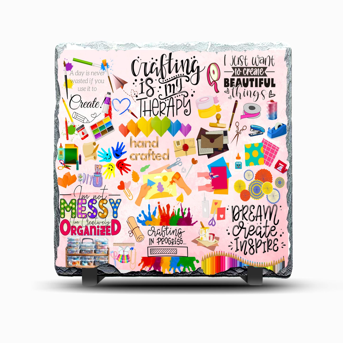 Crafting 2 Design Printed Rock Slate