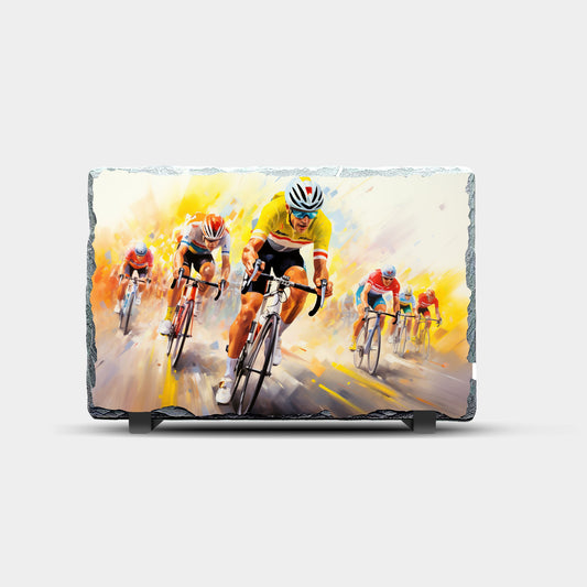 Cycling Design Printed Rock Slate