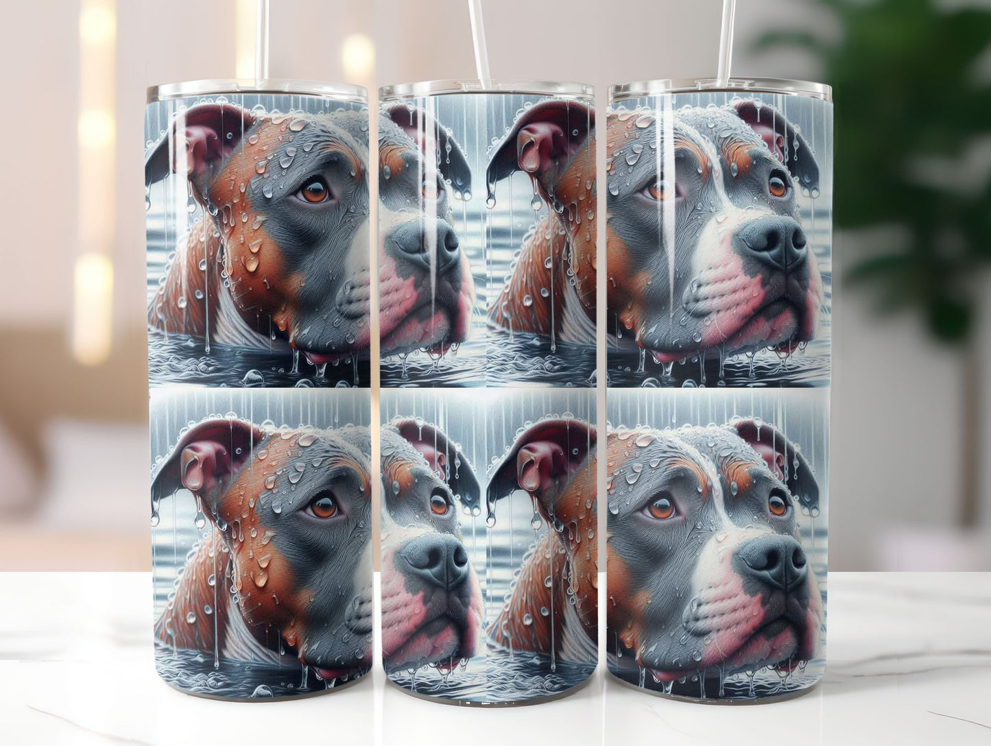 Dog in Water 20oz Tumbler