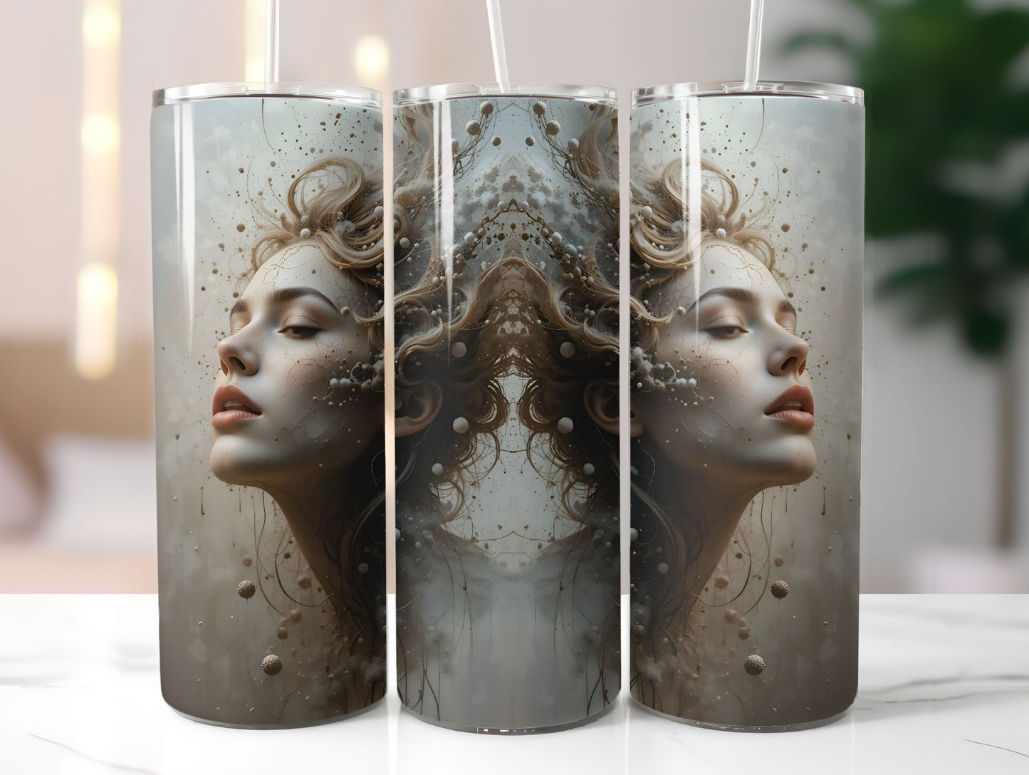 Faces (2) 20oz Tumbler