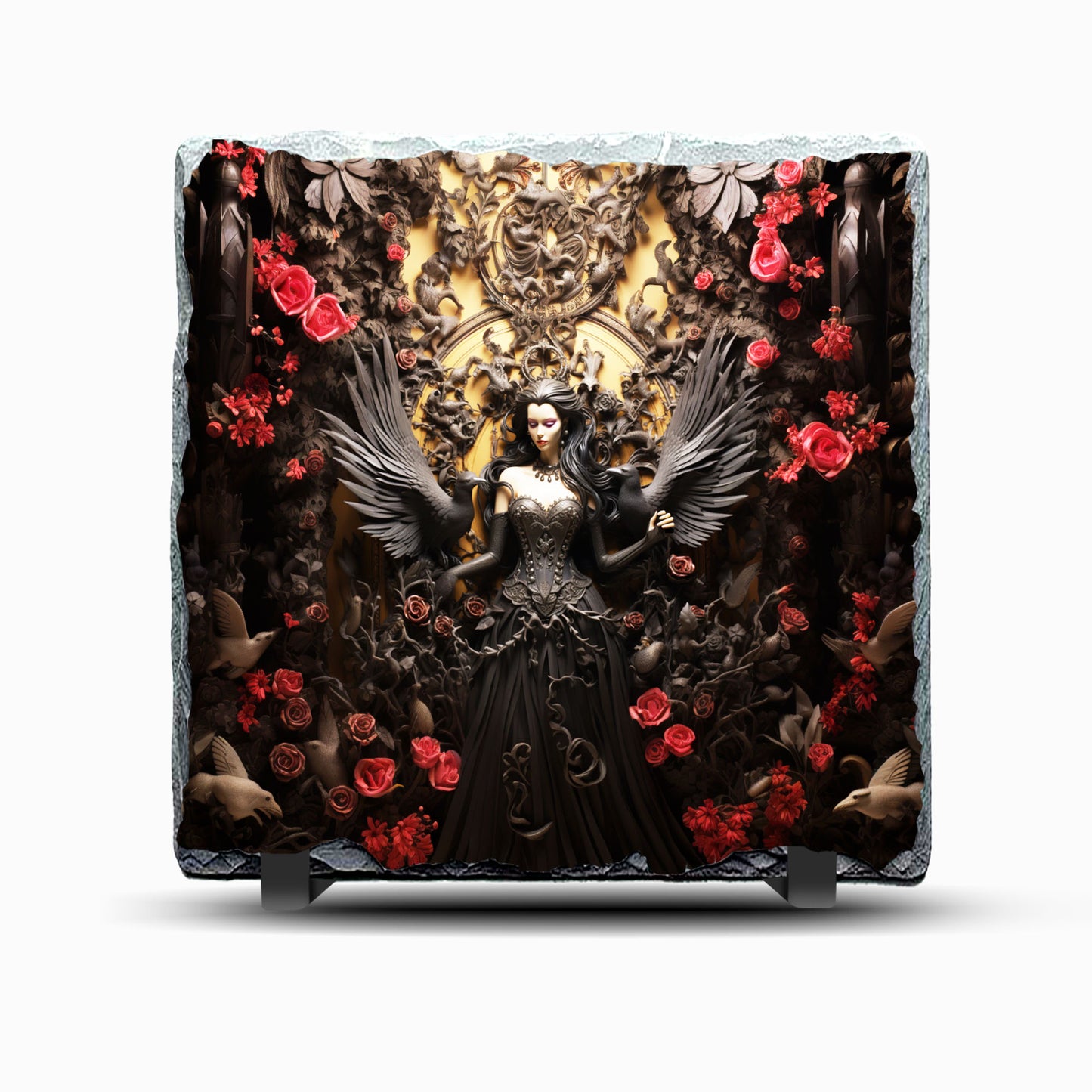 Fairy Queen Design Printed Rock Slate