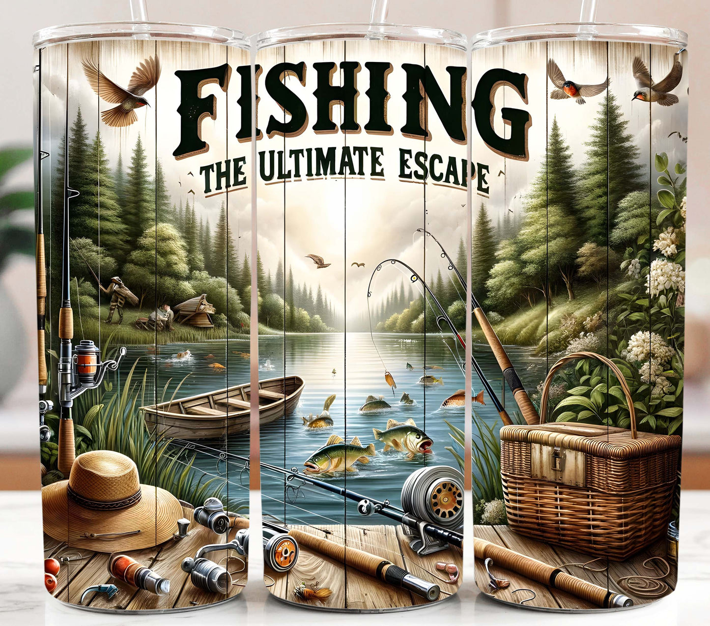 Fishing 20oz Tumbler