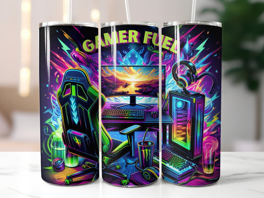 Gamer Fuel 20oz Tumbler