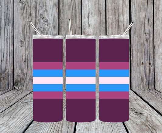 Gender Non Conforming Pride Flag Design 20oz Tumbler