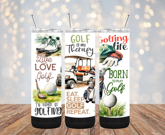 Golfing 20oz Bluetooth Speaker Tumbler