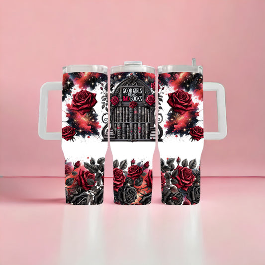 Good Girls Read Bad Books 40oz Tumbler