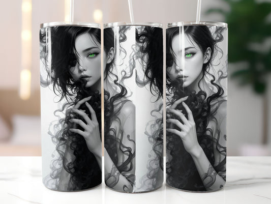 Green Eyed Woman (1) 20oz Tumbler