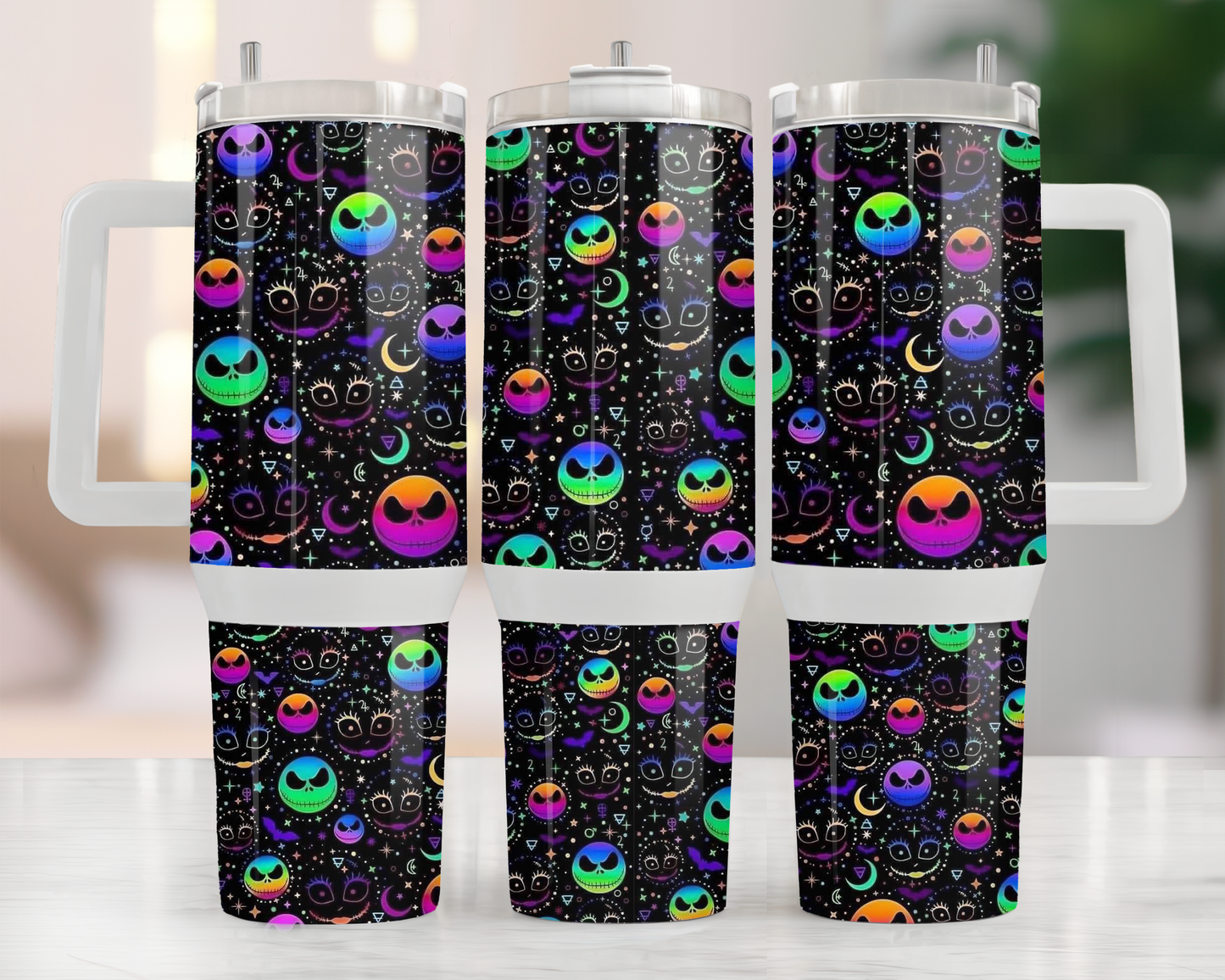 Halloween Faces 40oz Tumbler