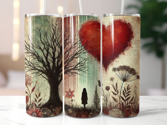 Heart and Tree (1) 20oz Tumbler