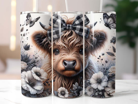 Highland Cow 20oz Tumbler