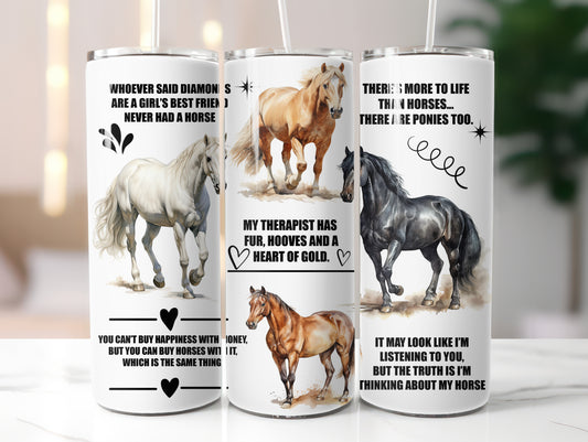 Horse Quotes 20oz Tumbler