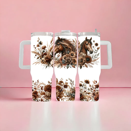 Horses 2 40oz Tumbler