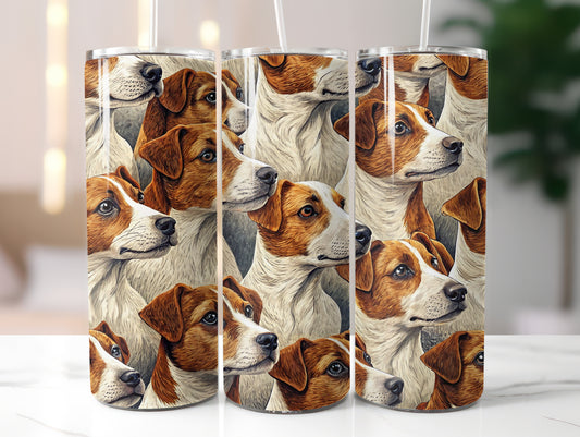 Jack Russell Terrier Dog 20oz Tumbler