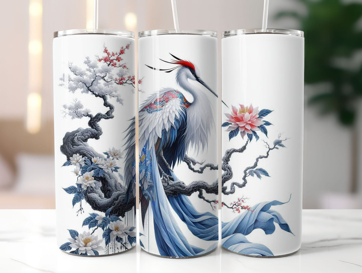 Japanese Birds (10) 20oz Tumbler