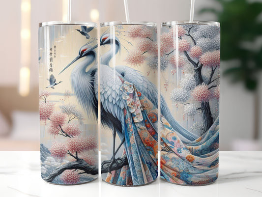 Japanese Birds (1) 20oz Tumbler