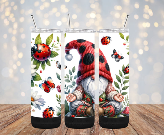 Ladybird Gnome Gonk 20oz Bluetooth Speaker Tumbler