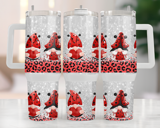 Ladybird Gnomes 40oz Tumbler