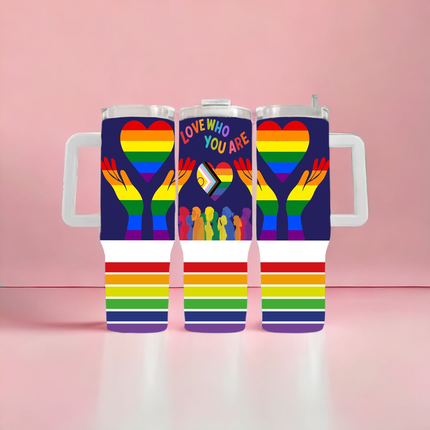 Love Who You Are 40oz Tumbler