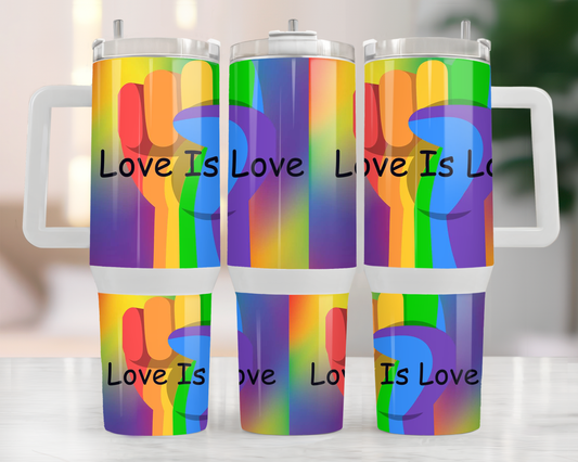 Love is Love 40oz Tumbler