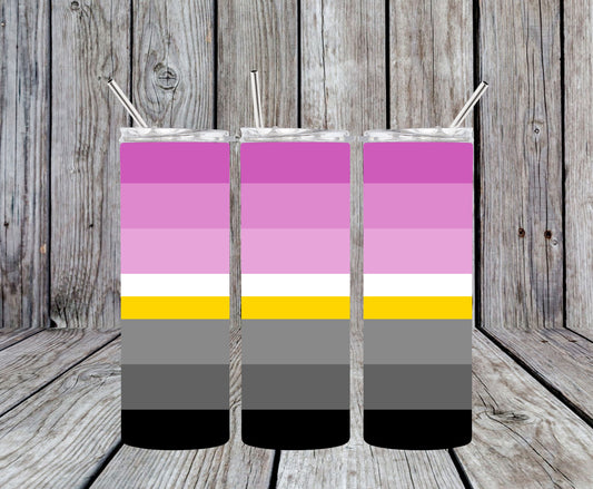Monosexual Pride Flag Design 20oz Tumbler