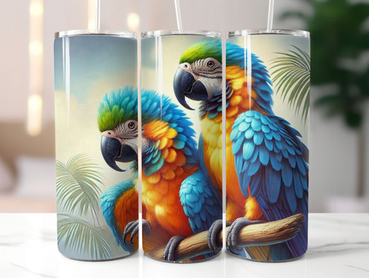 Macaw (4) 20oz Tumbler
