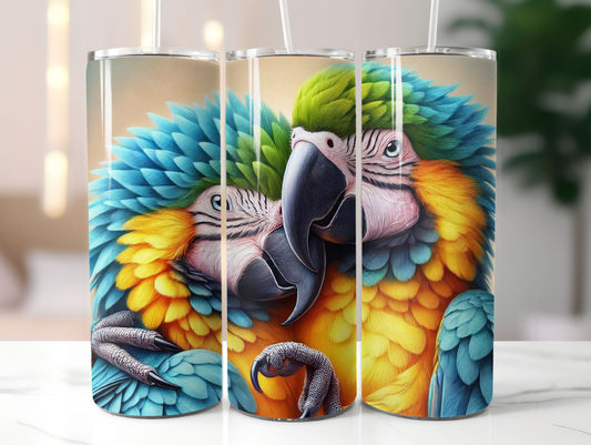 Macaw (7) 20oz Tumbler