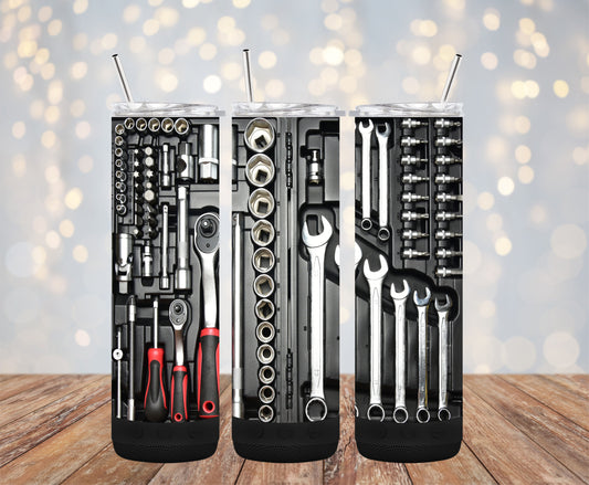 Mechanic 20oz Bluetooth Speaker Tumbler