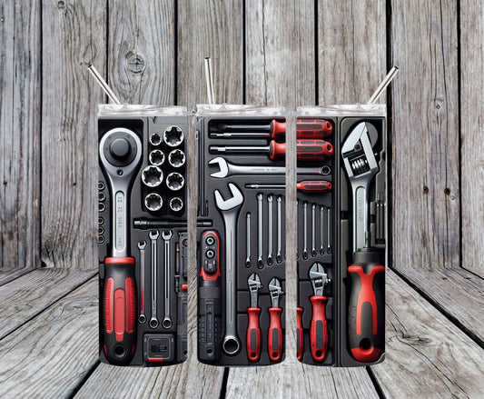 Mechanic Tools Design 20oz Tumbler