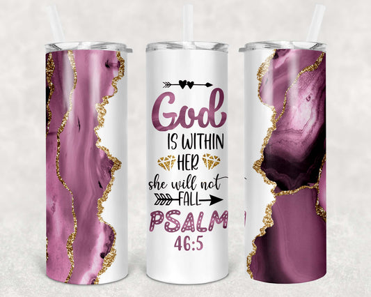 Psalms 46.5 20oz Tumbler