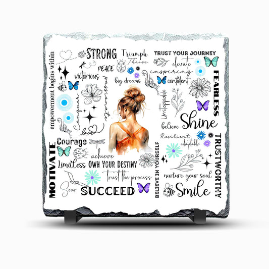 Motivate Design Printed Rock Slate