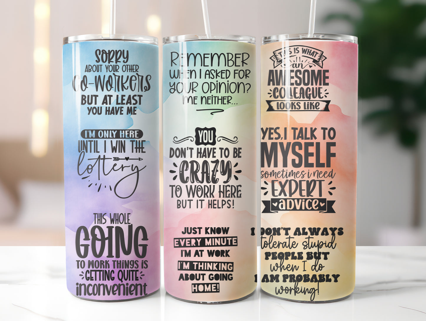 Funny Office Quotes 20oz Tumbler