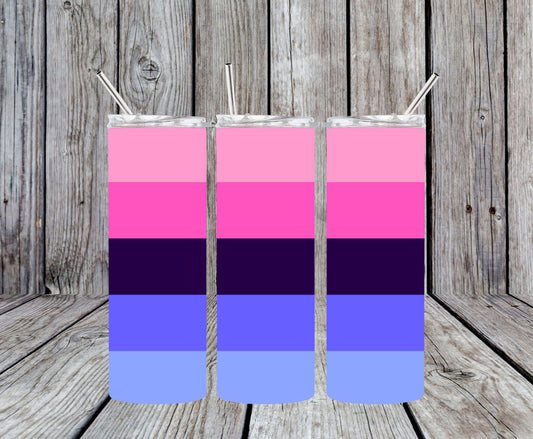 Omnisexual Pride Flag Design 20oz Tumbler